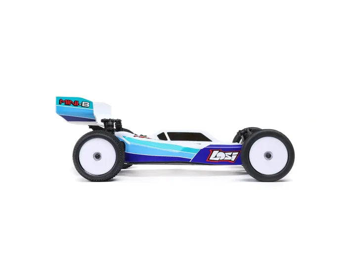 Losi Mini-B 1/16 Brushless 2WD Buggy RTR, Blue, LOS01024T2