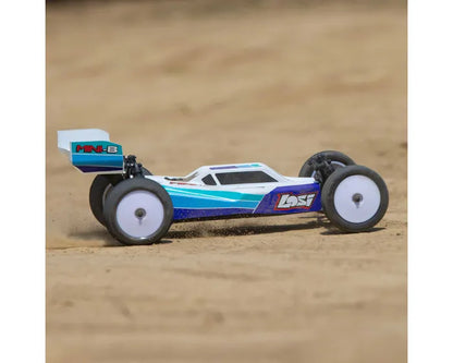 Losi Mini-B 1/16 Brushless 2WD Buggy RTR, Blue, LOS01024T2