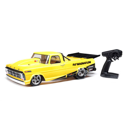 Losi 1968 Ford F100 22S No Prep Brushless Drag Car RTR, Magnaflow, LOS03045T1