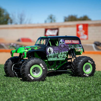 Losi LMT 2.0 Grave Digger Solid Axle 4x4 Monster Truck, RTR, LOS04028T1