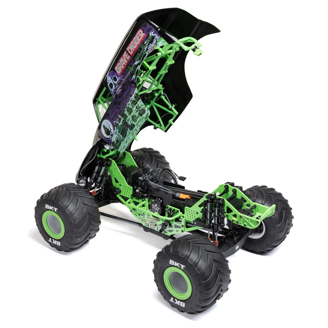 Losi LMT 2.0 Grave Digger Solid Axle 4x4 Monster Truck, RTR, LOS04028T1