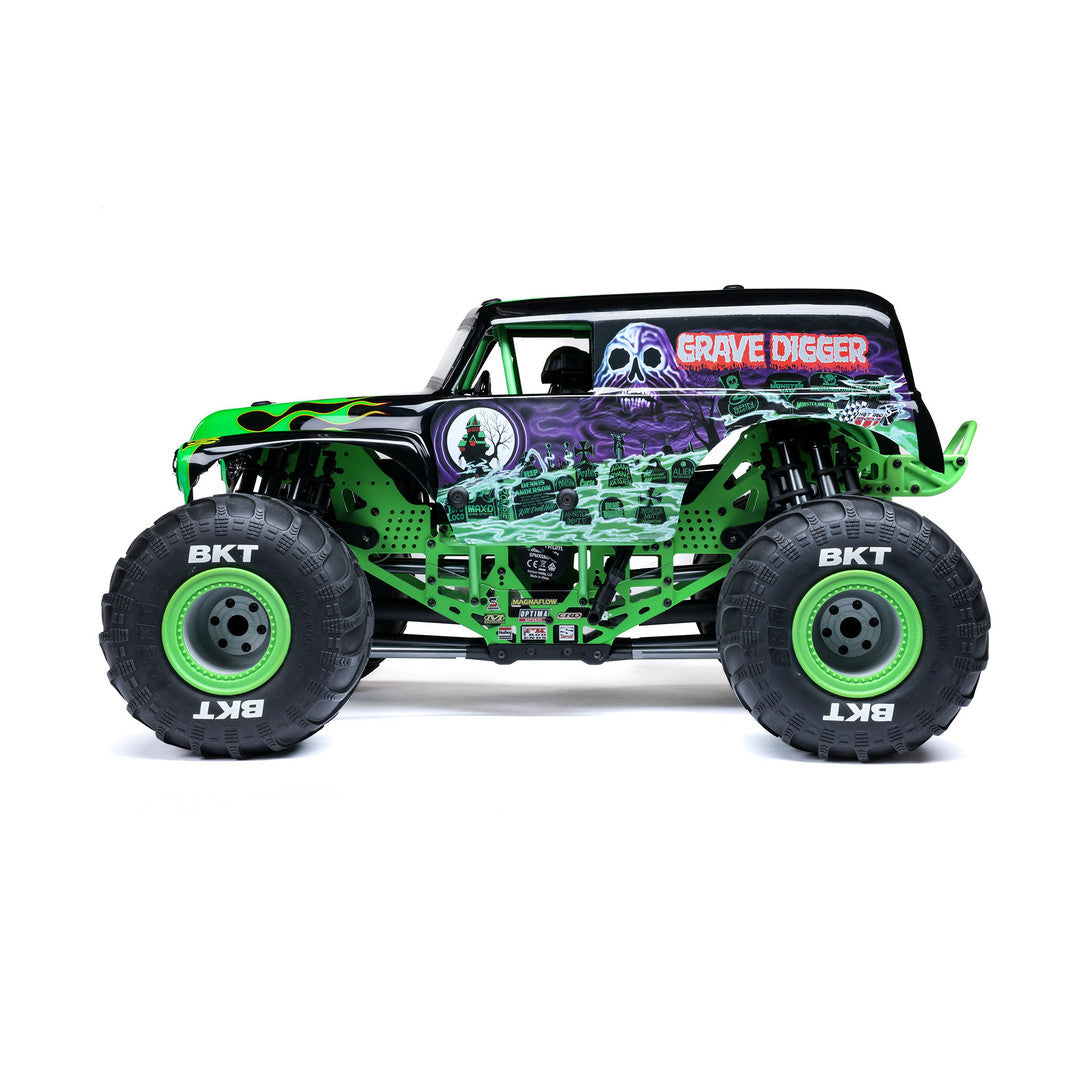 Losi LMT 2.0 Grave Digger Solid Axle 4x4 Monster Truck, RTR, LOS04028T1