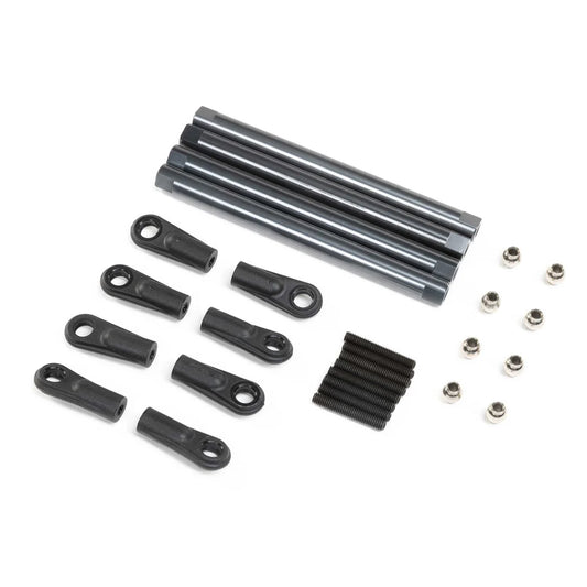 Losi Upper 4-Link Bar Set, 15inch Wheelbase, 4pcs, LMT Mega