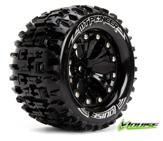 MT-Pioneer Tyre On Black Rim 0 Offset