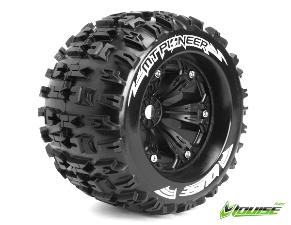 MT-Pioneer 1/8 Monster Truck Tyres Black