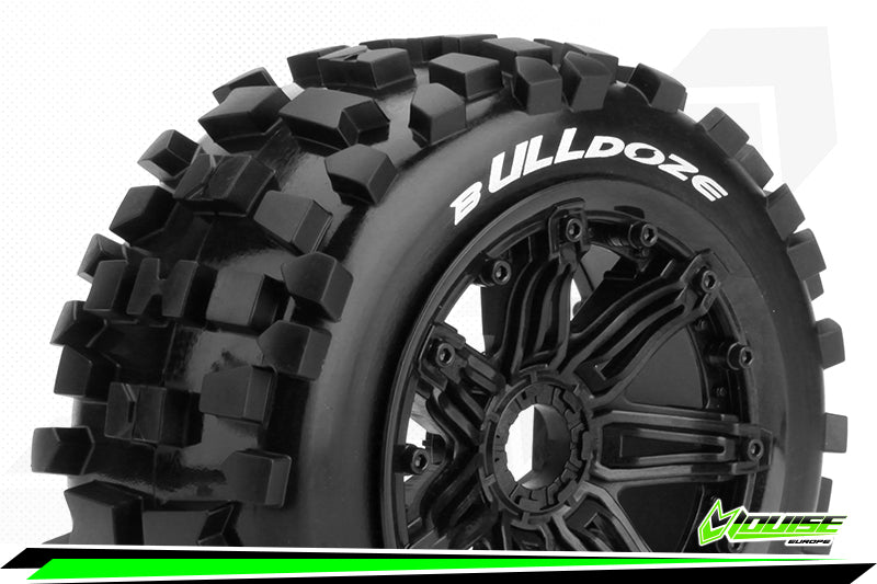 B-ulldoze 1/5 Rear Wheel and Tyre LT3244B 23mm hex