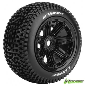 ST-Viper 1/8 Stadium Truck Wheel & Tyre mount baja 5b 23mm hex