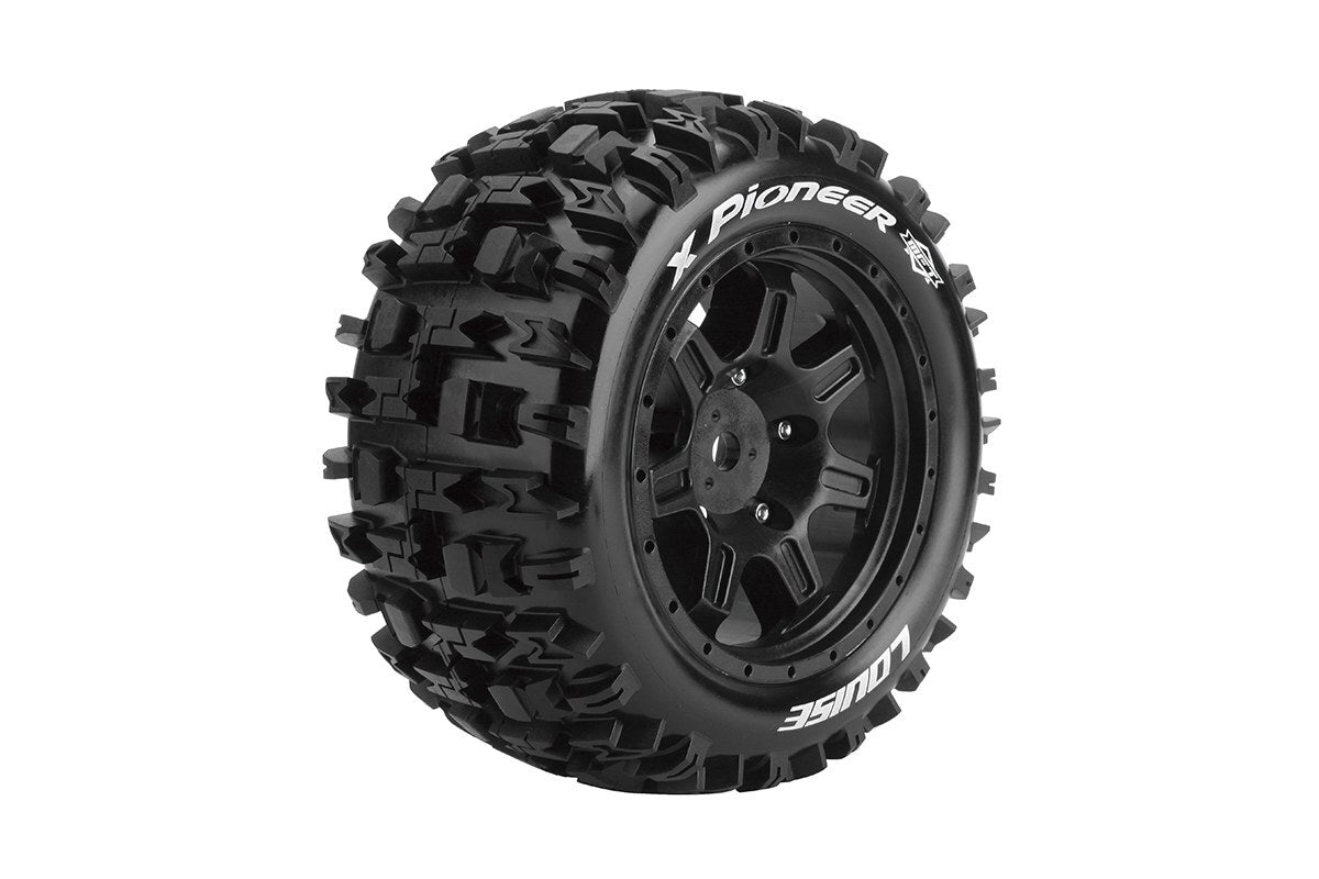 X-Pioneer Rim & Tyre X-MAXX 24mm hex