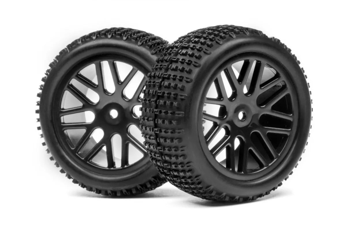 Maverick 2.5" Strada XB Tyres on Black Split Spoke Wheels - Glued Wheels 2Pcs MV22769