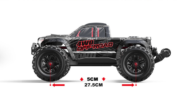 MJX 1/10 Hyper Go 4WD Brushless RC Monster Truck (Black) Item No.: MJX-10208-K