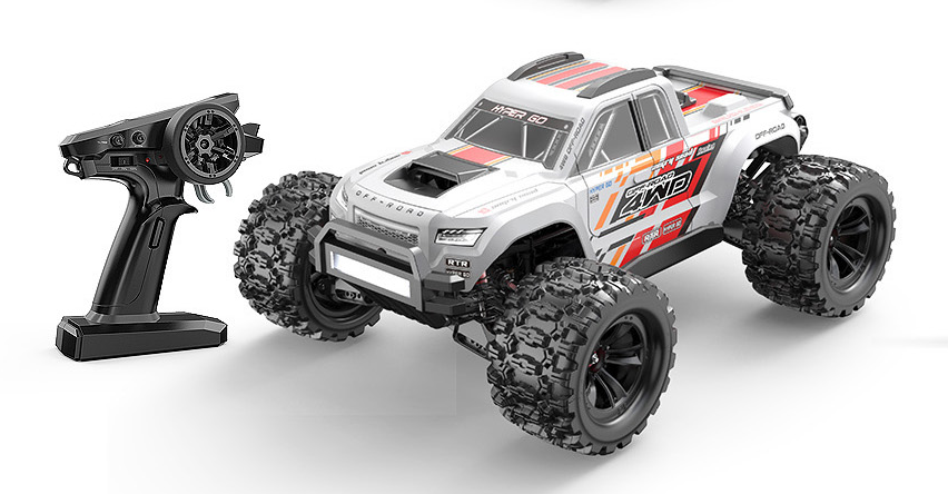 MJX 1/10 Hyper Go 4WD Brushless RC Monster Truck (White) Item No.: MJX-10208-W