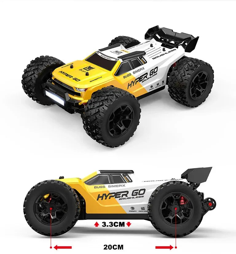 MJX 1/14 Hyper Go 4WD High-speed Off-road Brushless RC Truggy