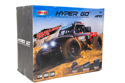 MJX 1/14 Hyper Go 4WD High-speed Off-road Brushless RC Truck MJX-14209