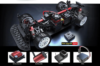 MJX 1/14 Hyper Go Citroen 4WD Brushless 2S RC Car