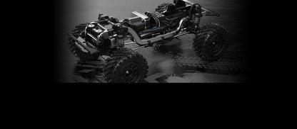 MJX 1/12 Hyper Go 4WD Off-road Brushless RC Crawler + Lights & Bluetooth esc tuning via app Includes USB Charger & battery