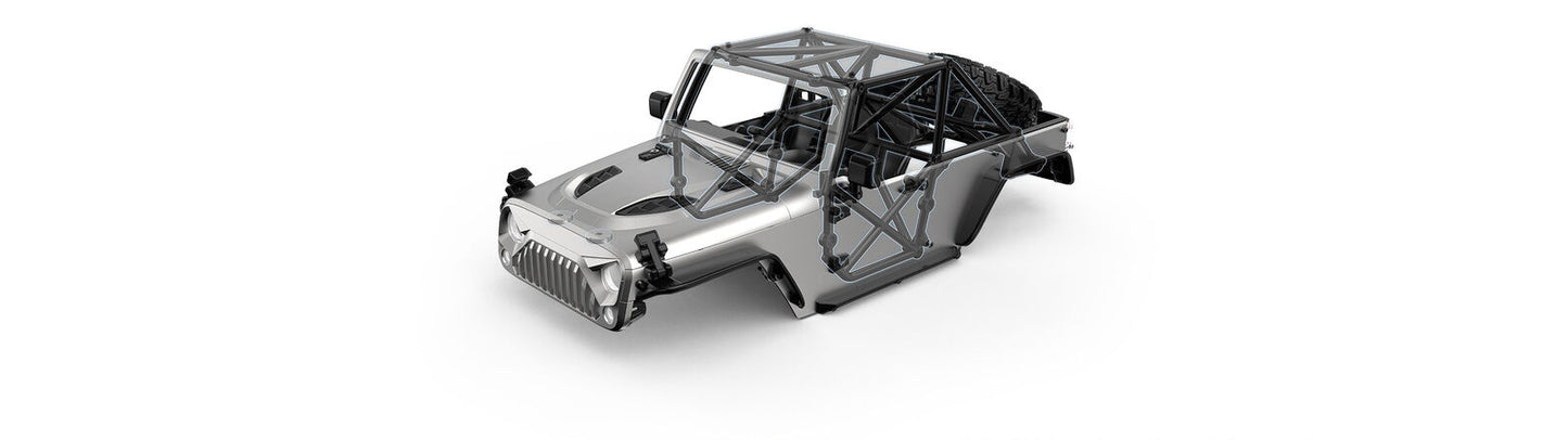 MJX 1/12 Hyper Go 4WD Off-road Brushless RC Crawler + Lights & Bluetooth esc tuning via app Includes USB Charger & battery