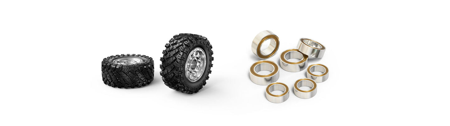 MJX 1/12 Hyper Go 4WD Off-road Brushless RC Crawler + Lights & Bluetooth esc tuning via app Includes USB Charger & battery