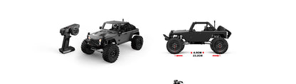 MJX 1/12 Hyper Go 4WD Off-road Brushless RC Crawler Includes USB Charger & battery