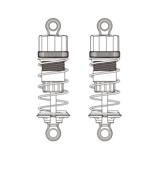 MJX Front Oil-Filled Shock Absorber Item No.: MJXS-14510B