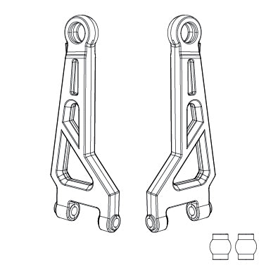 MJX Front Upper Suspension Arms [16210] Item No.: MJXS-16210