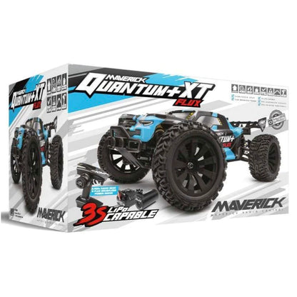 Maverick Quantum+ XT Flux 1/10 4WD Electric RC Truggy Blue MV150300