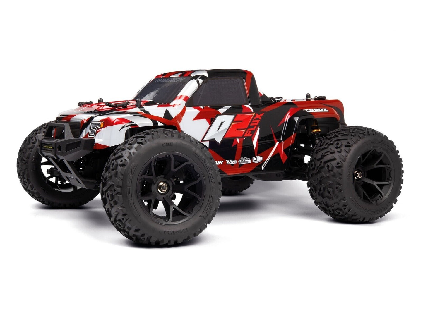 Maverick Quantum2 MT Flux 1/10th Monster Truck - Red Item No.: MV150405