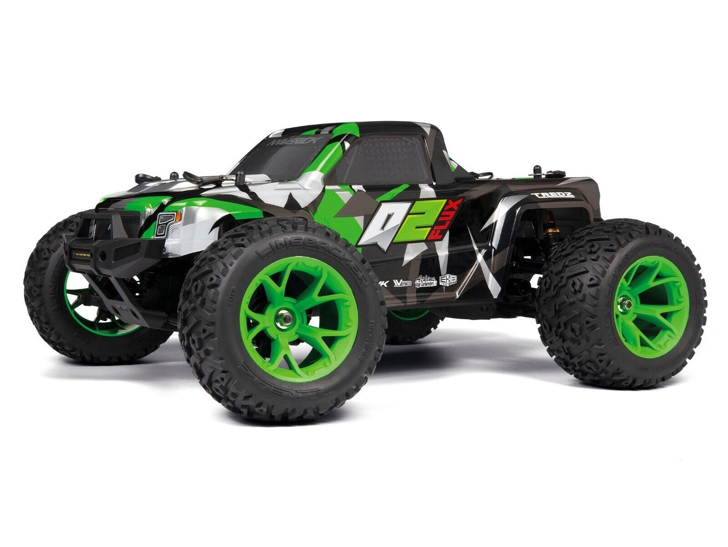 Maverick Quantum2 MT Flux 1/10th Monster Truck - Green Item No.: MV150406