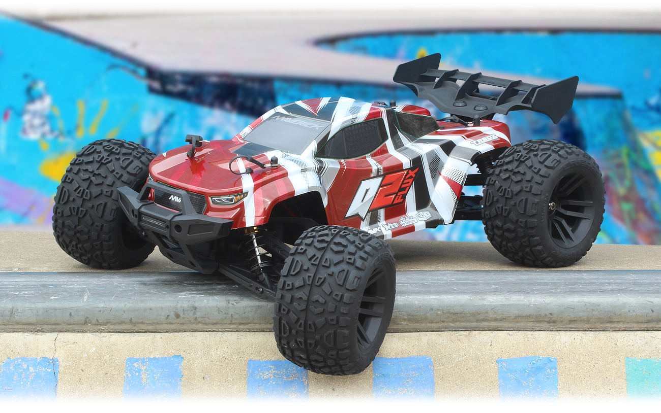 Maverick Quantum2 XT Flux 1/10th Stadium Truck-Red