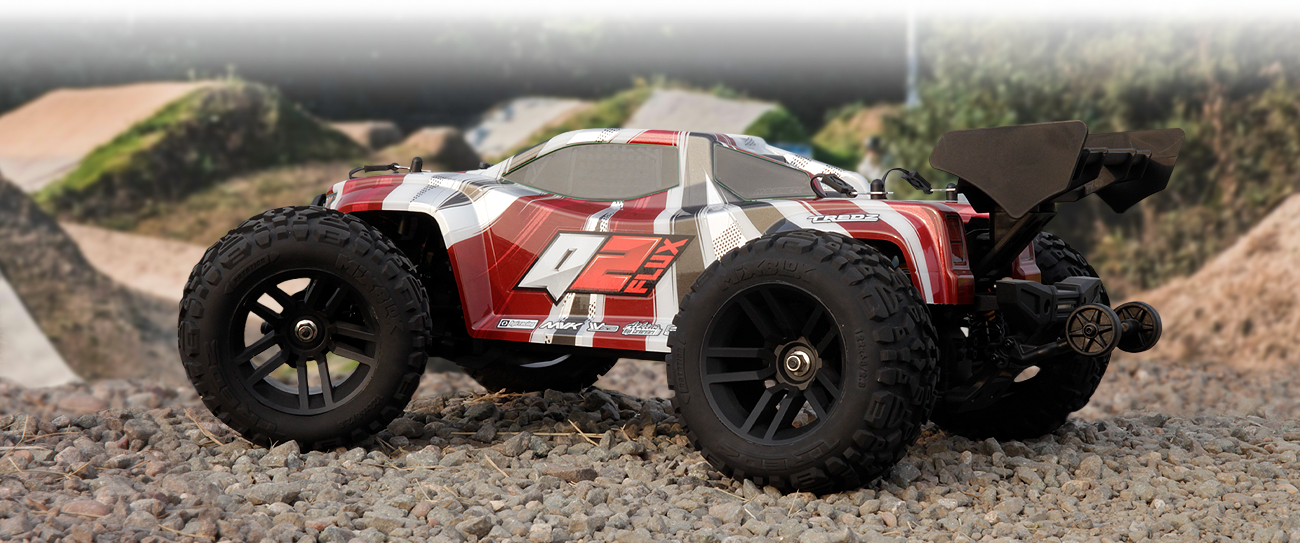 Maverick Quantum2 XT Flux 1/10th Stadium Truck-Red