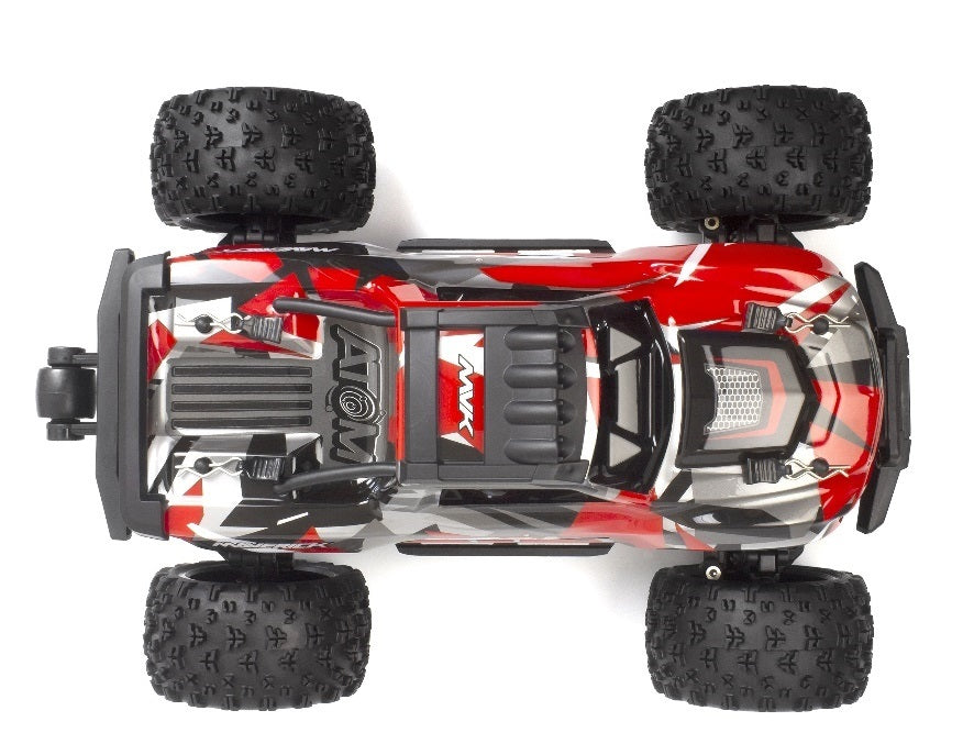 Maverick 1/18 Atom RTR 4WD Electric RC Monster Truck - Red Item No.: MV150501