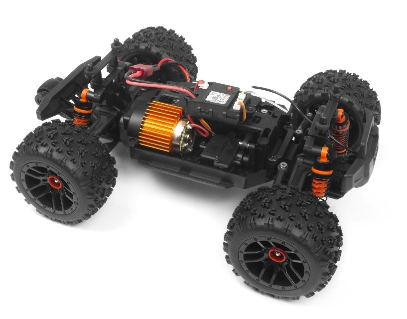 Maverick 1/18 Atom RTR 4WD Electric RC Monster Truck - Orange Item No.: MV150502