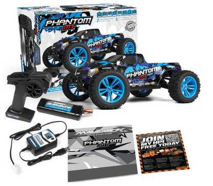 Maverick Phantom MT 1/10 RTR Monster Truck Item No.: MV150603