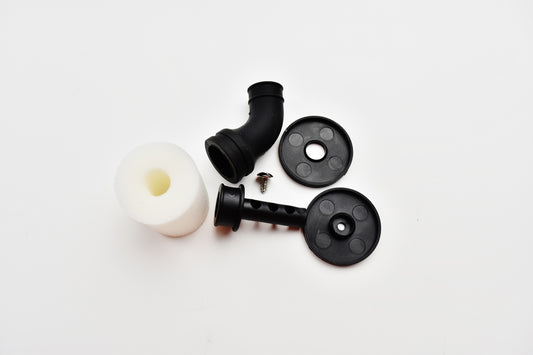 C.Y 1/10 air filter (Black) + black elbow MY1053-1BK