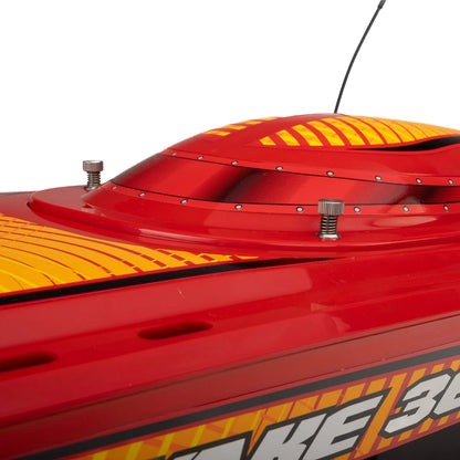 ProBoat Sonicwake 36 V3 Self Righting Deep-V RC Boat, RTR, Red