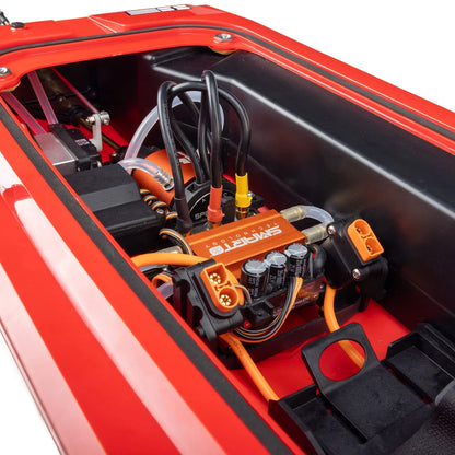 ProBoat Sonicwake 36 V3 Self Righting Deep-V RC Boat, RTR, Red