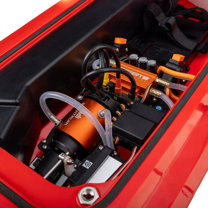 ProBoat Sonicwake 36 V3 Self Righting Deep-V RC Boat, RTR, Red