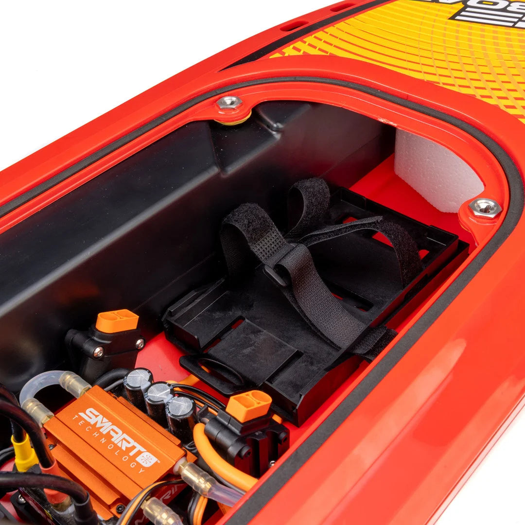 ProBoat Sonicwake 36 V3 Self Righting Deep-V RC Boat, RTR, Red