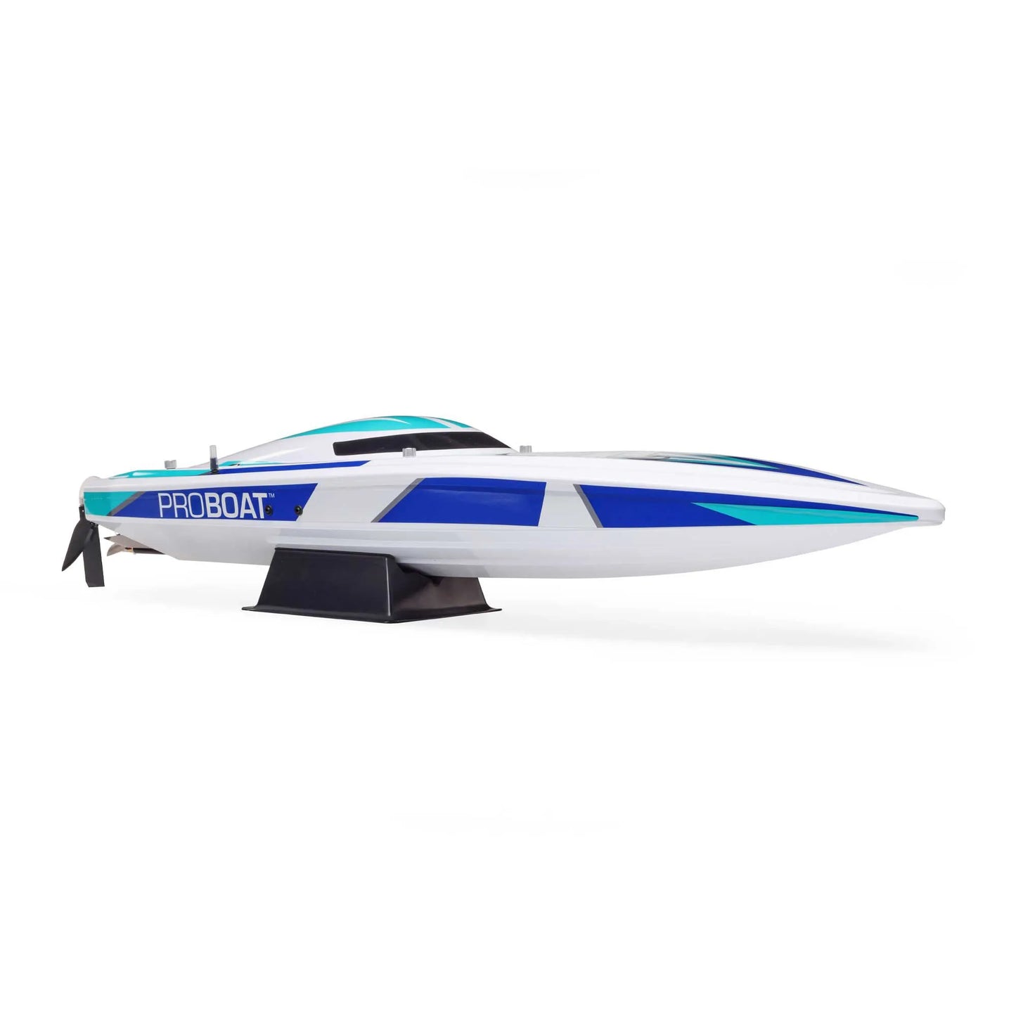 Pro Boat Sonicwake V2 36inch DeepV Boat, RTR, White, PRB08032V2T2