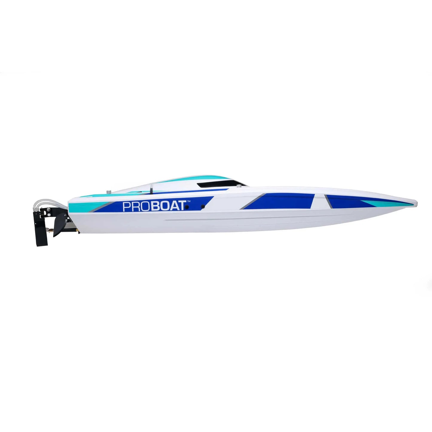 Pro Boat Sonicwake V2 36inch DeepV Boat, RTR, White, PRB08032V2T2