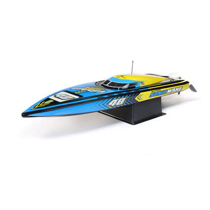 ProBoat Super Sonicwake 48inch 8S Self Righting Brushless RC Boat, RTR, PRB08052