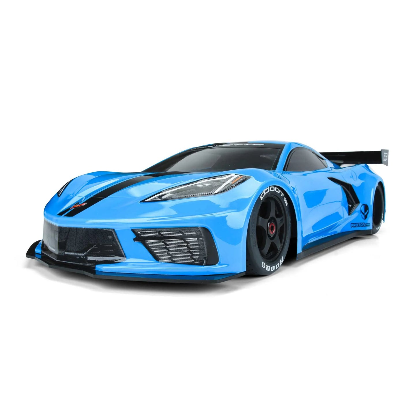 Proline Protoform Corvette C8 Clear Body, Felony and Infraction, PR1577-00