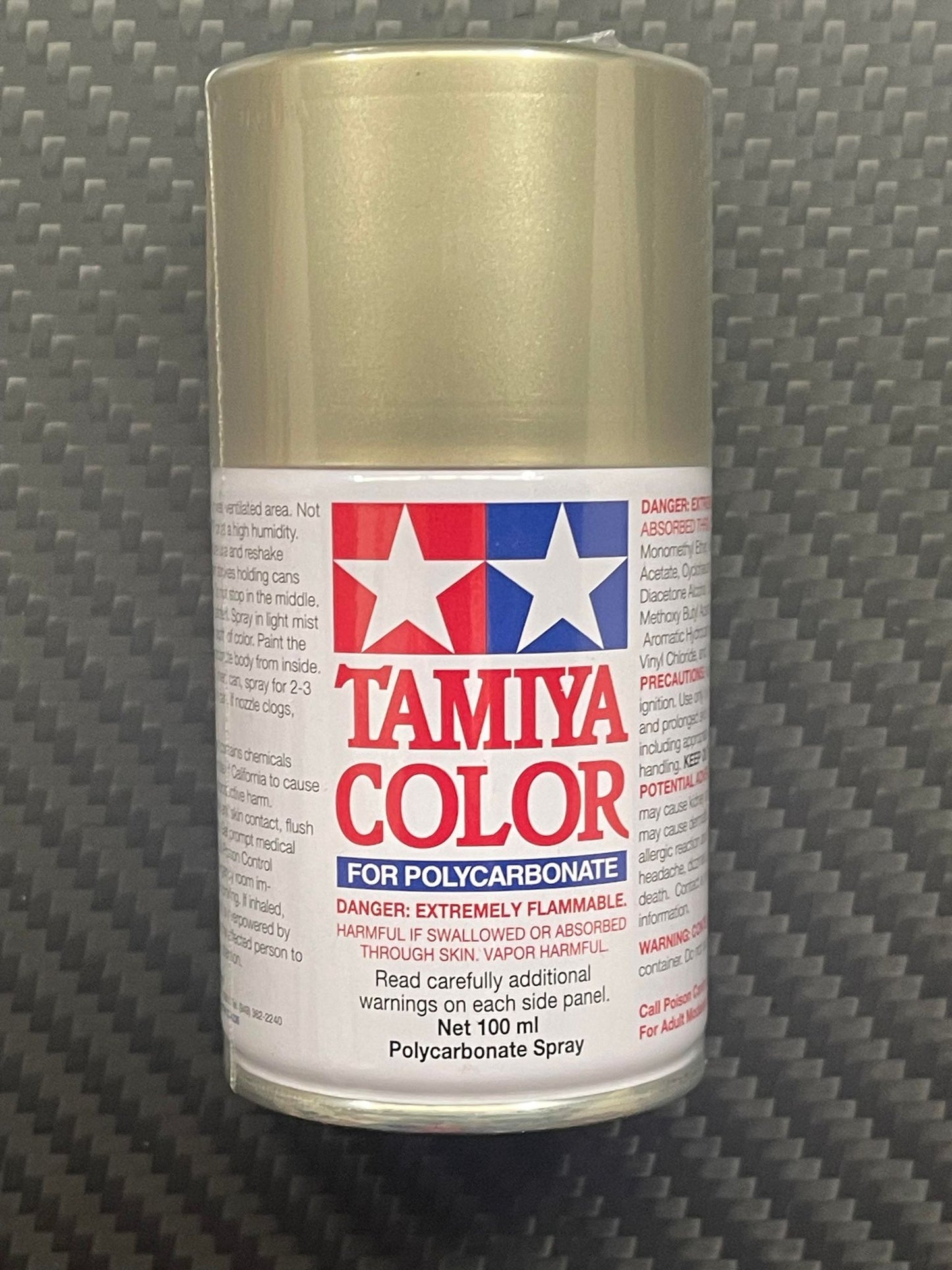 Tamiya 86052 Polycarbonate Spray Paint PS-52 Champagne Gold Anodized Aluminium (100ml)