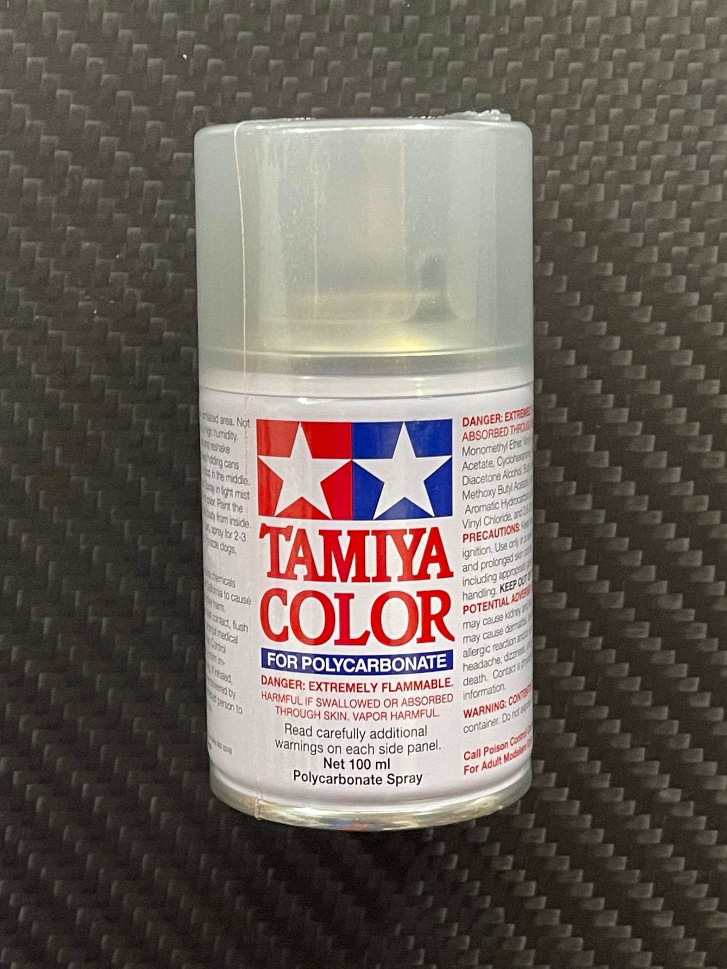 Tamiya 86058 Polycarbonate Spray Paint PS-58 Pearl Clear (100ml)