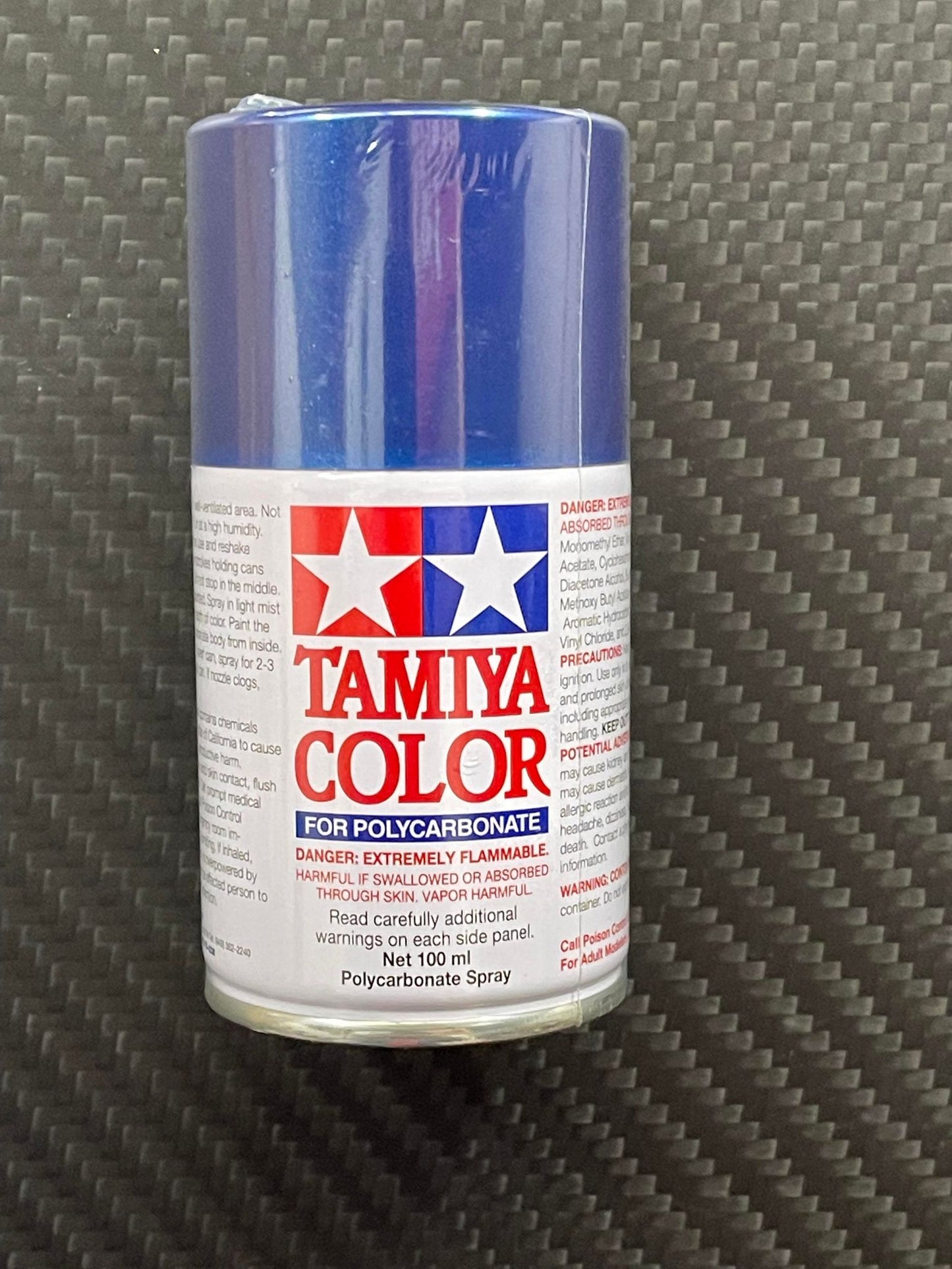 Tamiya 86059 Polycarbonate Spray Paint PS-59 Dark Metallic Blue (100ml)