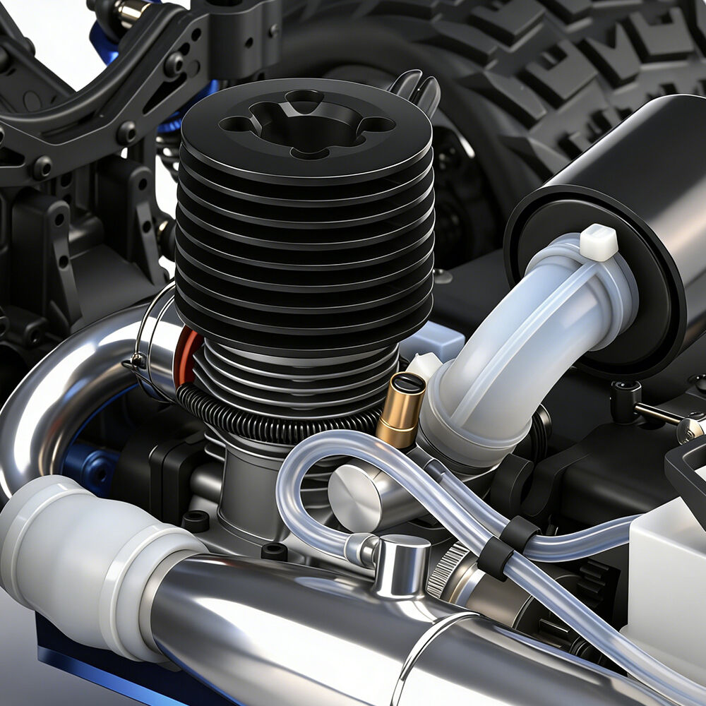 1/8 Nitro Cobra RTR, SH21 engine and Aluminum exhaust pipe Requires fuel & starter pack