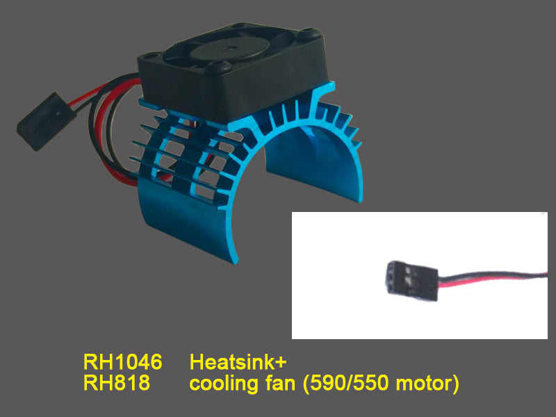 Heat sink with fan suit Cobra