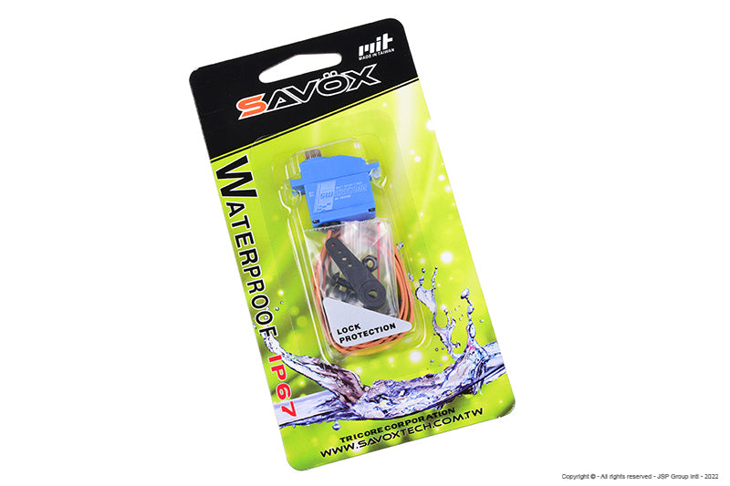 SAVOX SW-0267MG IP67 WATERPROOF METAL GEAR MICRO SERVO 6KG,0.13SEC