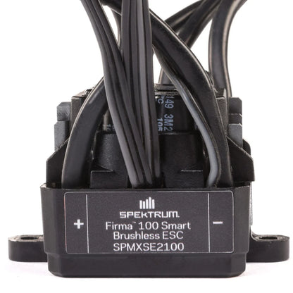 Spektrum Firma 100A 2-3S Black Edition Brushless Smart ESC