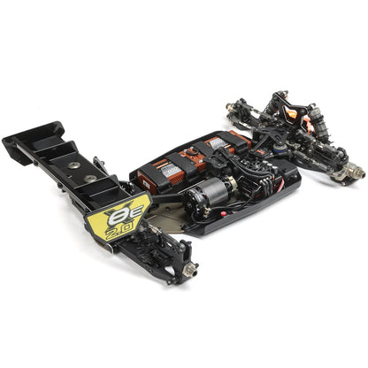 TLR 8IGHT-X/E 2.0 Electric/Nitro 1/8 Competition Combo Buggy Kit, TLR04012
