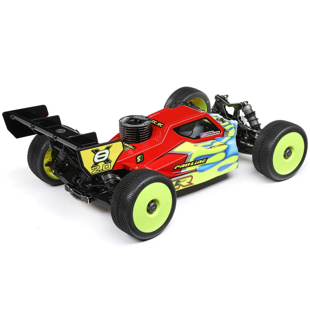 TLR 8IGHT-X/E 2.0 Electric/Nitro 1/8 Competition Combo Buggy Kit, TLR04012